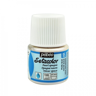 Setacolor opaque 45 ml, 95 Pearl blue