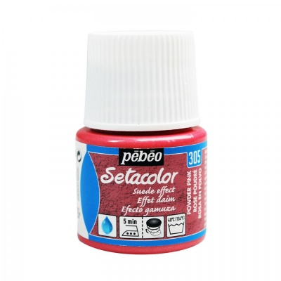Setacolor opaque 45 ml, Suede, 305 Powder pink