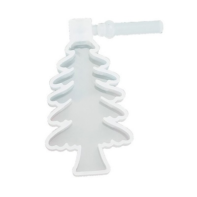 Silikonová forma na vánoční řetěz, stromek
