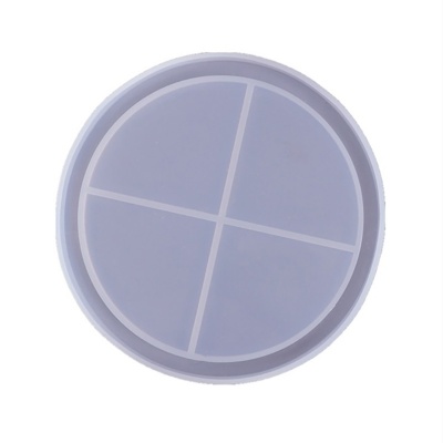 Silikonová forma, podložka pod sklenice na mozaiku, kruh