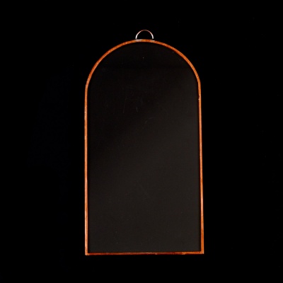 Skleněná tabulka s páskou, okno, 8 x 15 cm