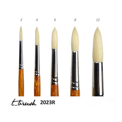 Štětec t-brush 2023R, kulatý n ° 2