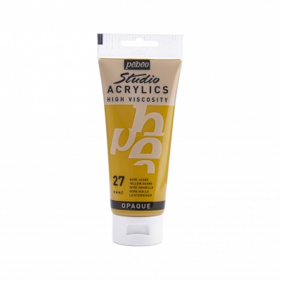 Studio Acrylics 100 ml, 27 Yellow ochre