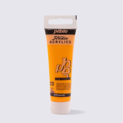 Studio Acrylics 30 ml, 23 Medium Cadmium Yellow Hue
