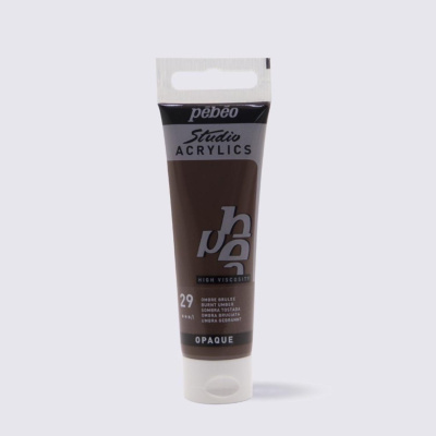 Studio Acrylics 30 ml, 29 Burnt Umber 