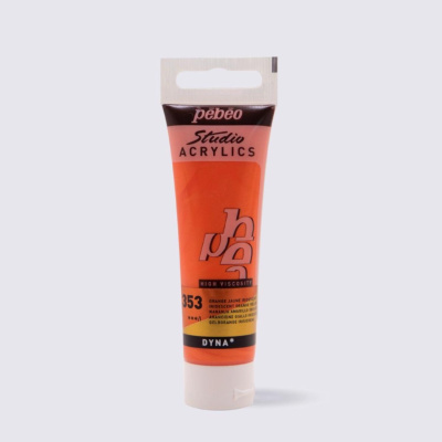 Studio Acrylics 30 ml, 353 Iridescent Orange Yellow