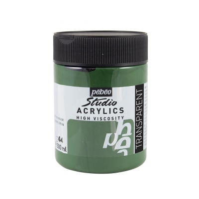 Studio Acrylics 500 ml, 44 Hooker`s green