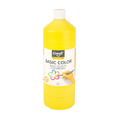Temperová barva, 500 ml, žlutá 