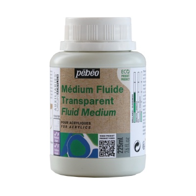 Origin akrylové transparentní médium 225ml