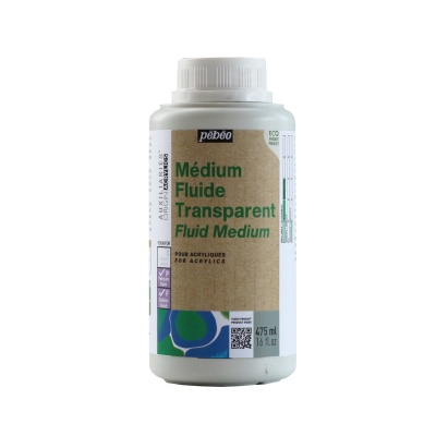 Origin akrylové transparentní médium 475ml