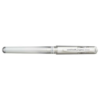 Uni Ball gelový roller UM-153 Signo Broad, 1 mm, bílá 