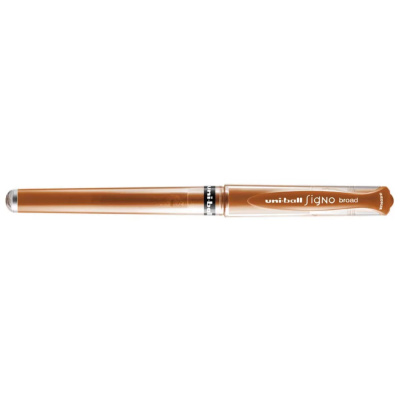 Uni Ball gelový roller UM-153 Signo Broad, 1 mm, bronzová 