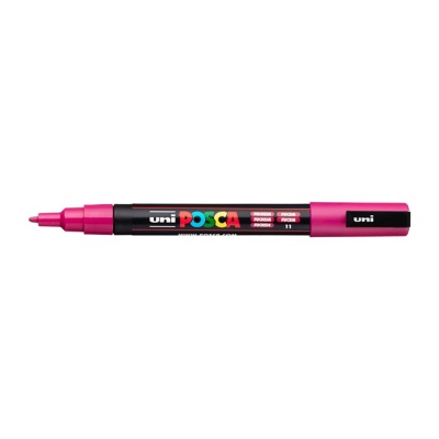 Uni Posce fix PC-3M, 1,3 mm, fuchsia