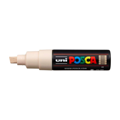 Uni Posca fixka PC-8K, 8 mm, béžová