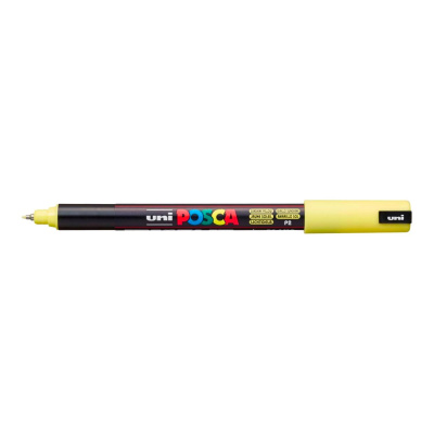 Uni Posca liner PC-1MR, 0,7 mm, pastelová žltá