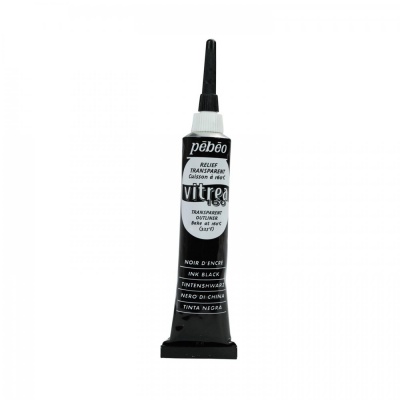 Vitrey 160 kontura na sklo 20 ml, 66 Ink black