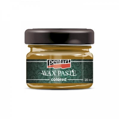 Vosková pasta, barevná, 20 ml, žlutá