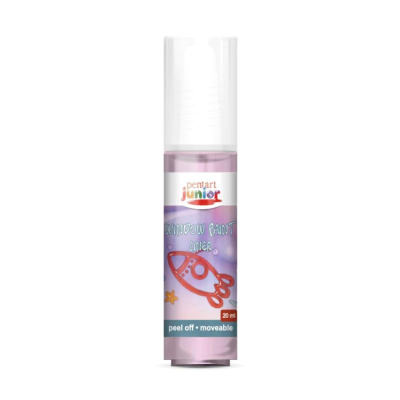 Slupovací barva na sklo, 20 ml, růžová 