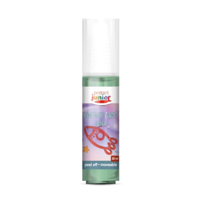 Slupovací barva na sklo, 20 ml, světlezelená 