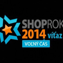 VÍTĚZ E-SHOPU roku 2014 v kategorii VOLNÝ ČAS