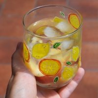 Ovocné skleničky na limonádu