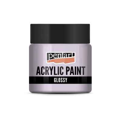 Akrylová barva lesklá 50 ml, pastelová fialová