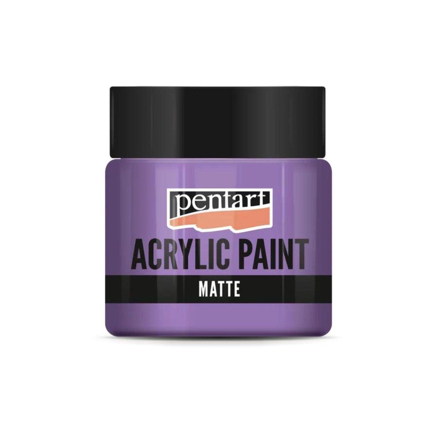 Akrylová barva matná 50 ml, fialková