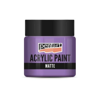 Akrylová barva matná 50 ml, fialková