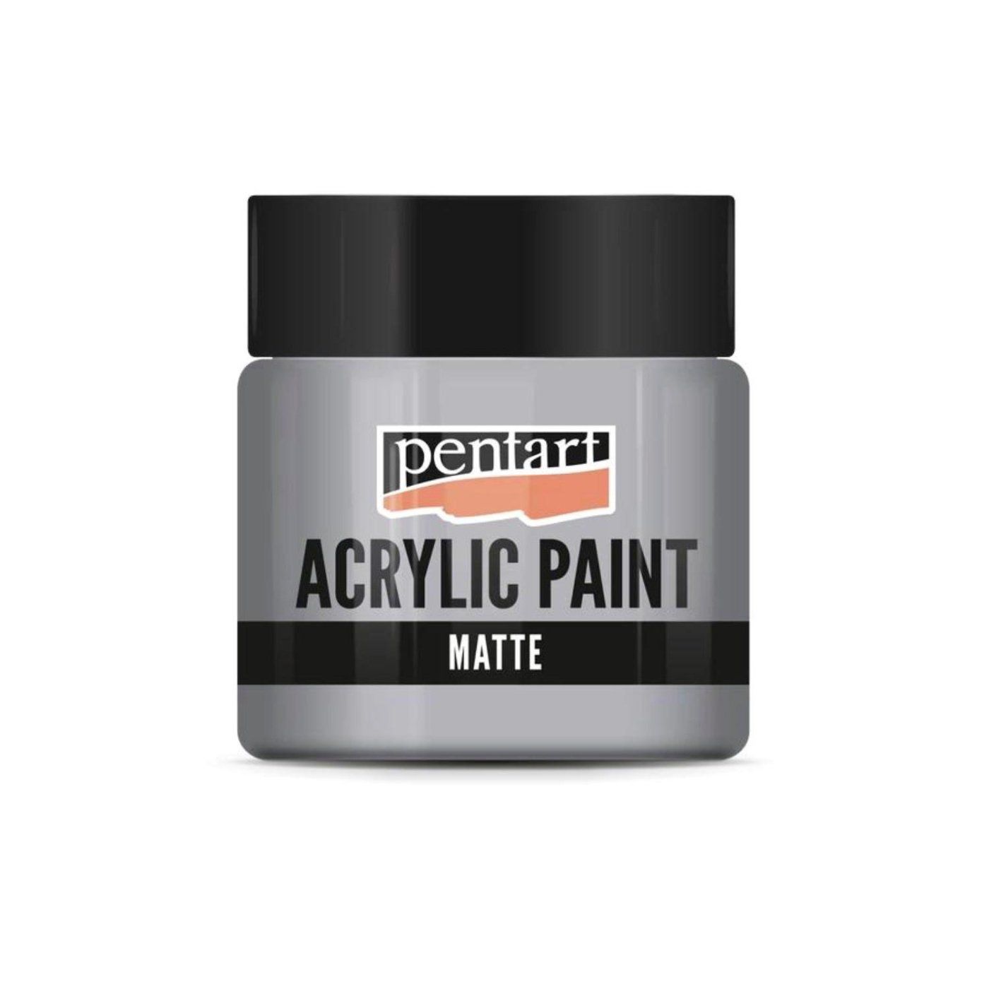 Akrylová barva matná 50 ml, šedá