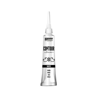 Univerzální konturovací barva 20 ml bílá