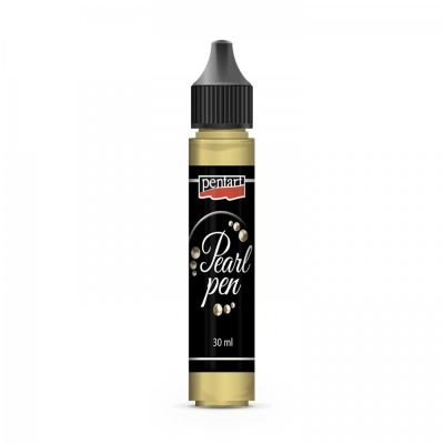 Perleťové pero, 30 ml, zlatá