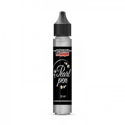 Perleťové pero, 30 ml, stříbrná