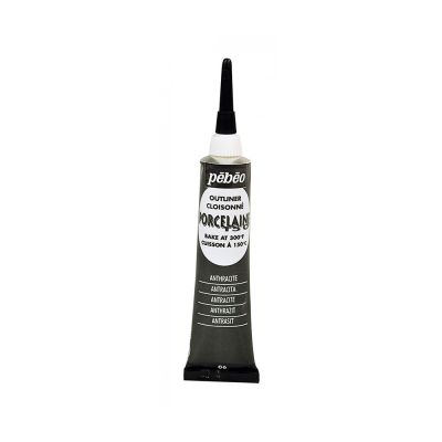 Porcelaine 150 kontura 20 ml, 06 Anthracite black