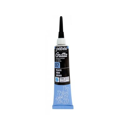 Setasilk Gutta 20 ml, 012 Black