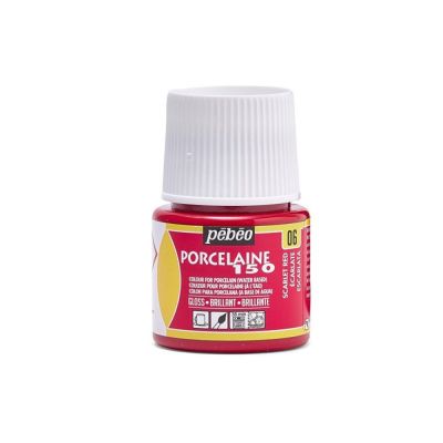 Porcelaine 150 45 ml, 06 Scarlet red