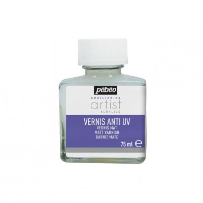 Matný lak na akrylové barvy, 75 ml