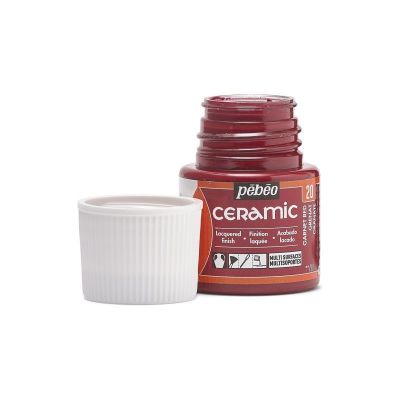 Ceramic 45 ml, 20 Garnet red