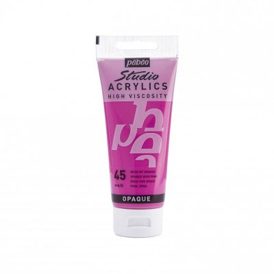 Studio Acrylics 100 ml, 45 Opaque vivid pink