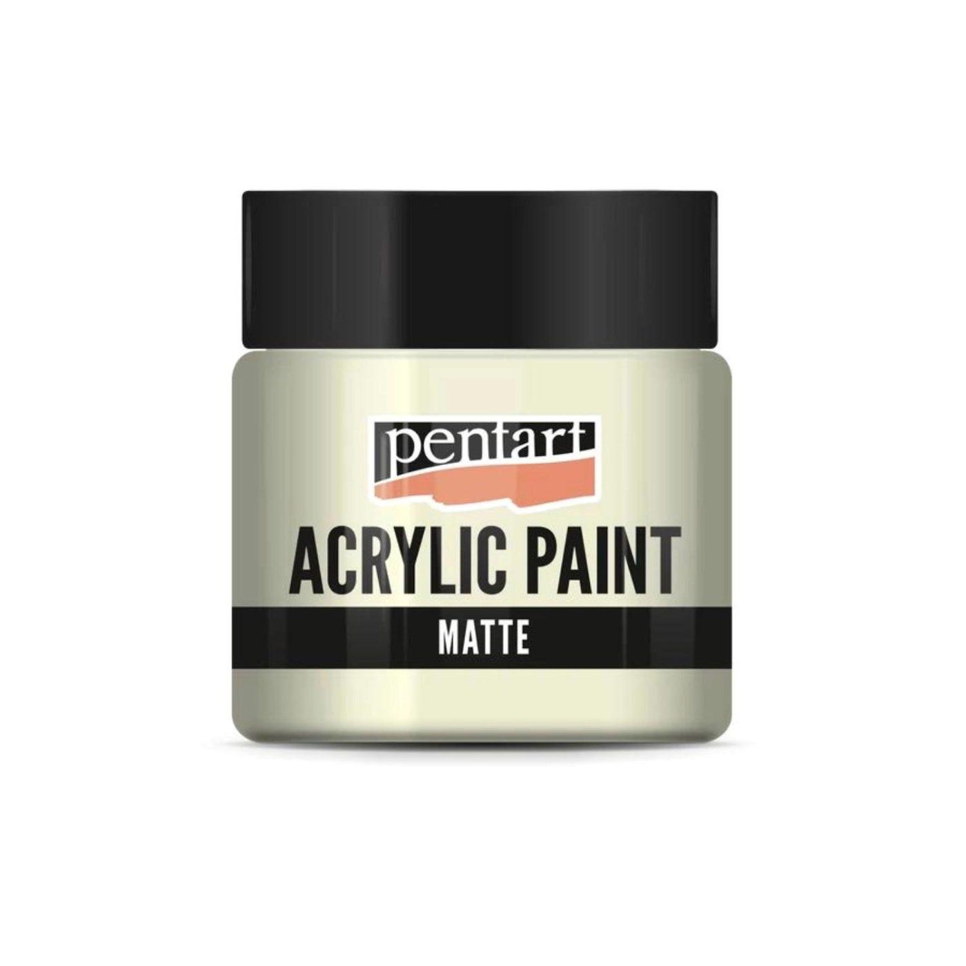 Akrylová barva matná 50 ml, slonovinová