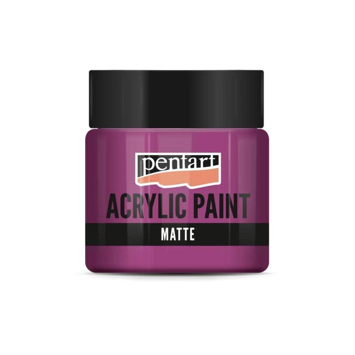Akrylová barva matná 50 ml, starorůžová