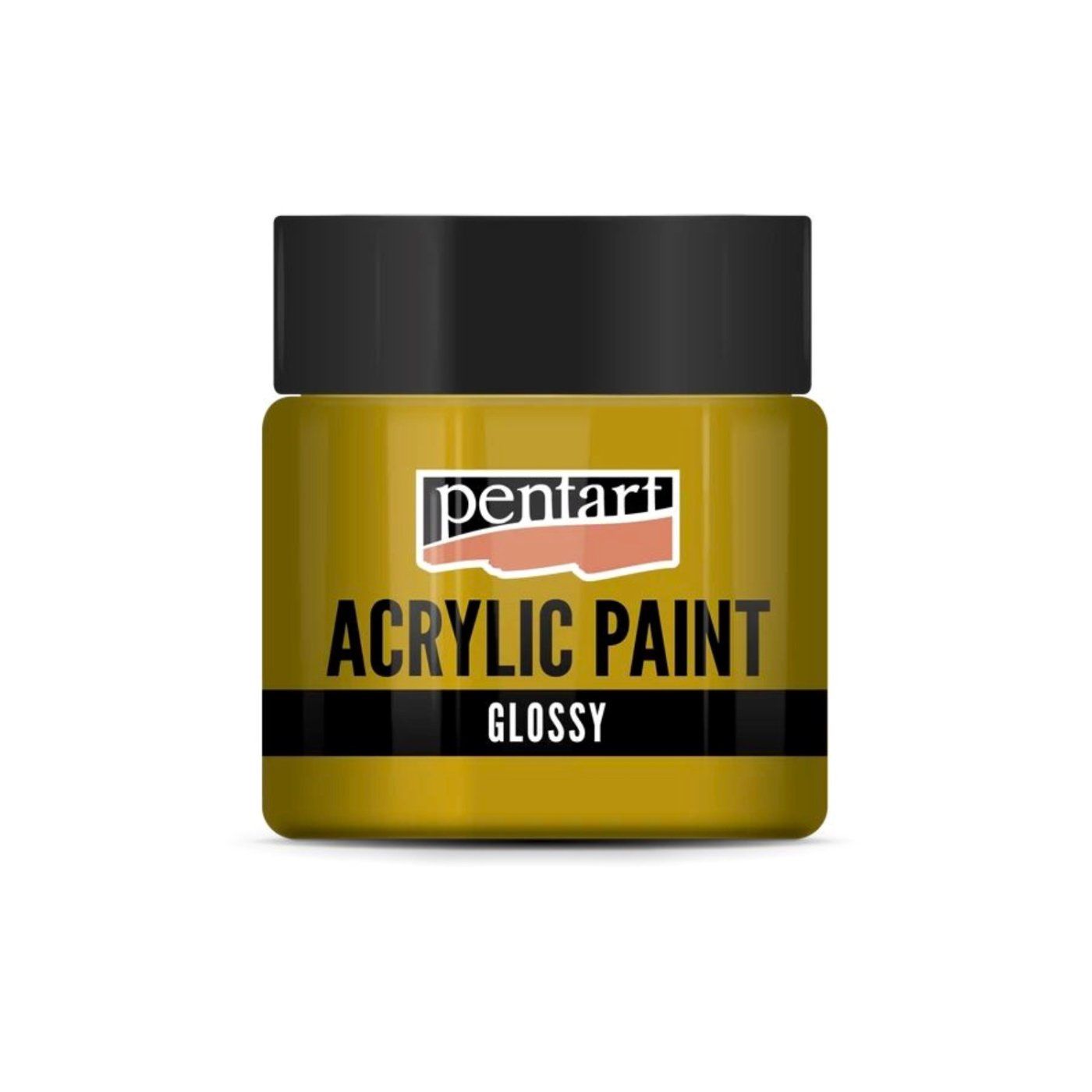 Akrylová barva lesklá 50 ml, okrová
