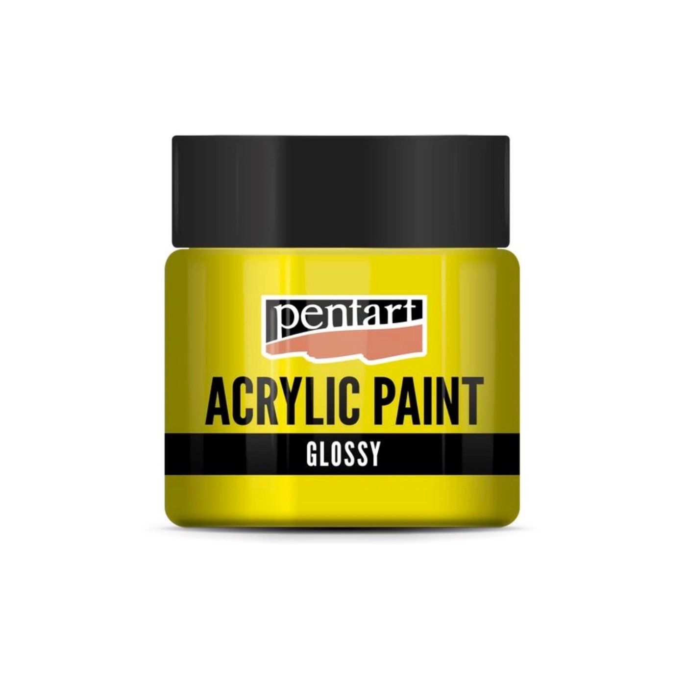 Akrylová barva lesklá 50 ml, žlutá