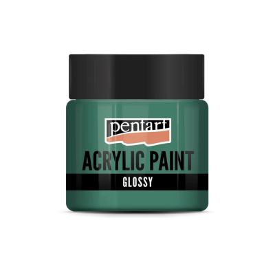 Akrylová barva lesklá 50 ml, tyrkysová