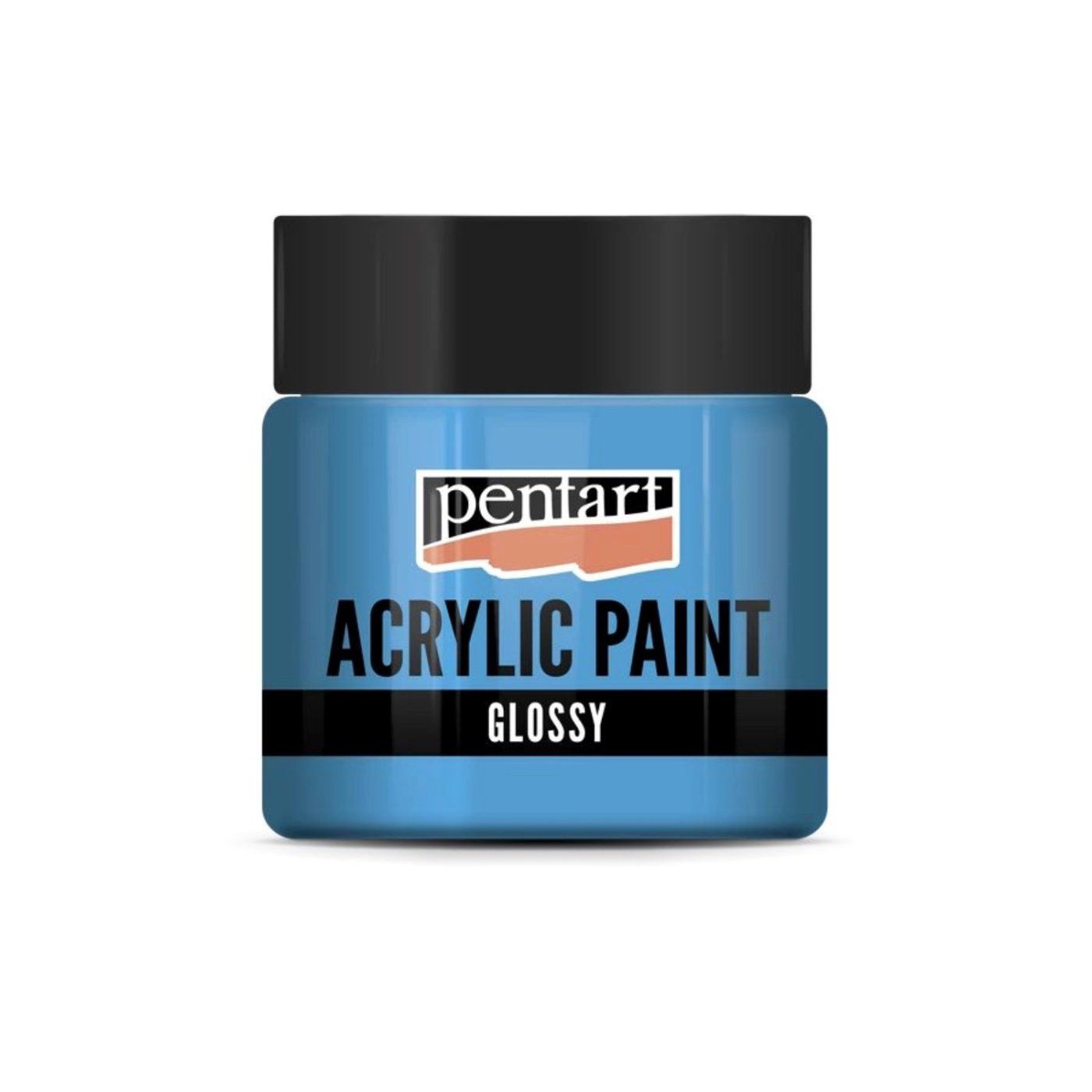 Akrylová barva lesklá 50 ml, světlemodrá