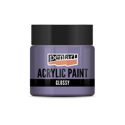 Akrylová barva lesklá 50 ml, světle fialová