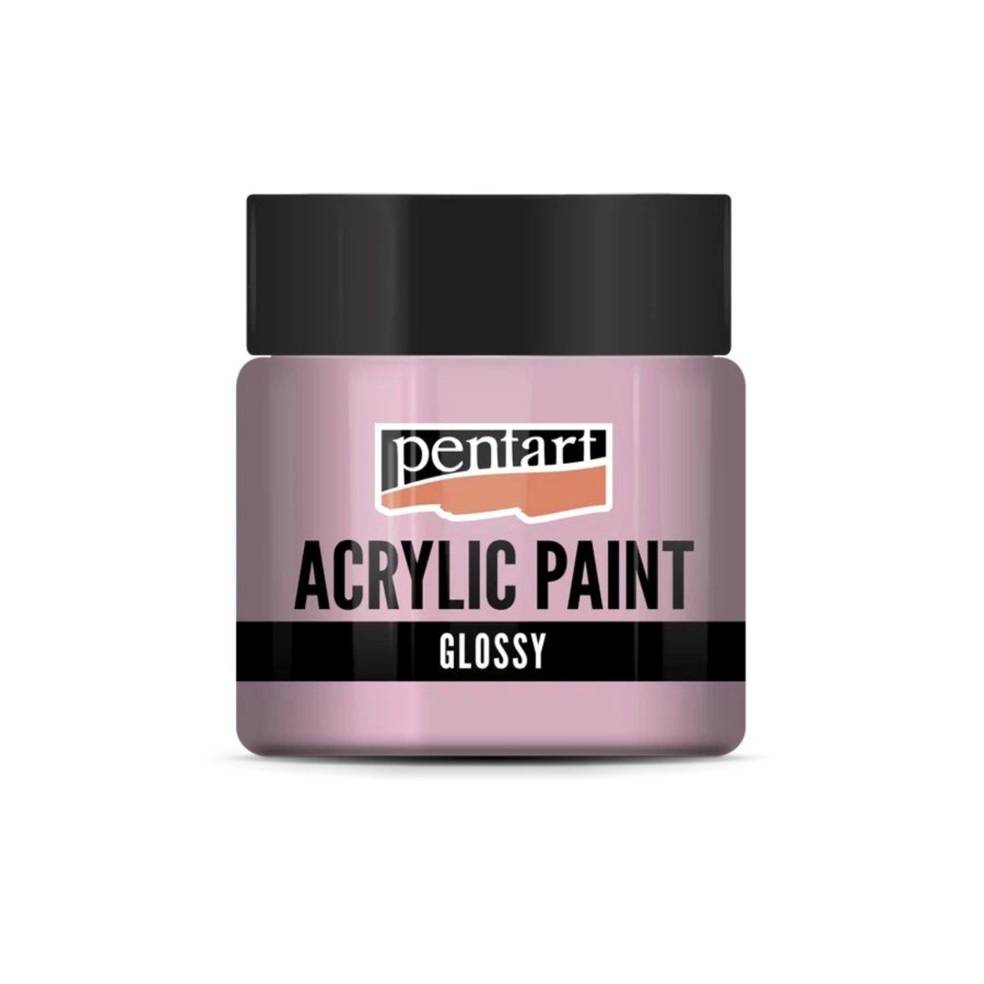 Akrylová barva lesklá 50 ml, růžová