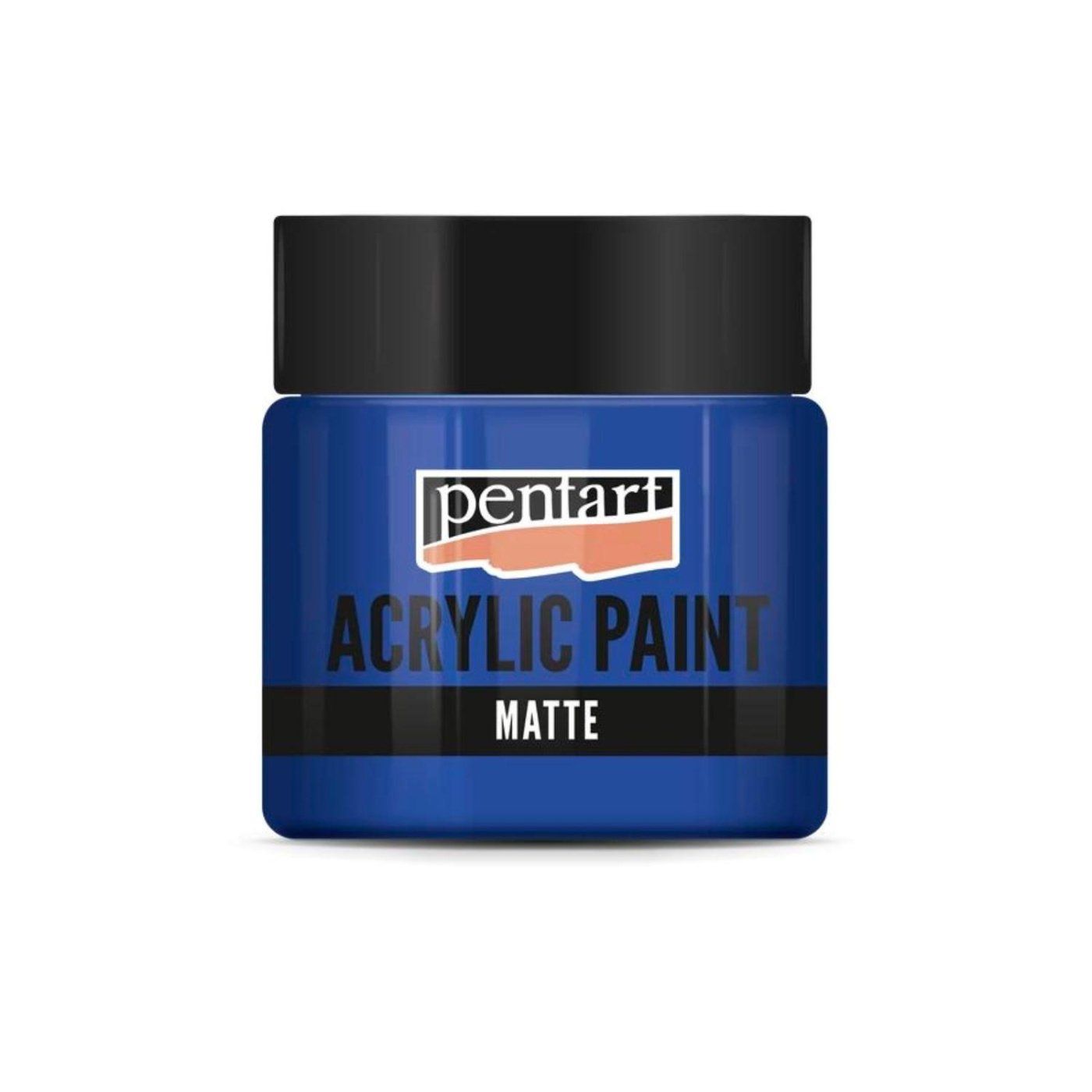 Akrylová barva matná 50 ml, modrá