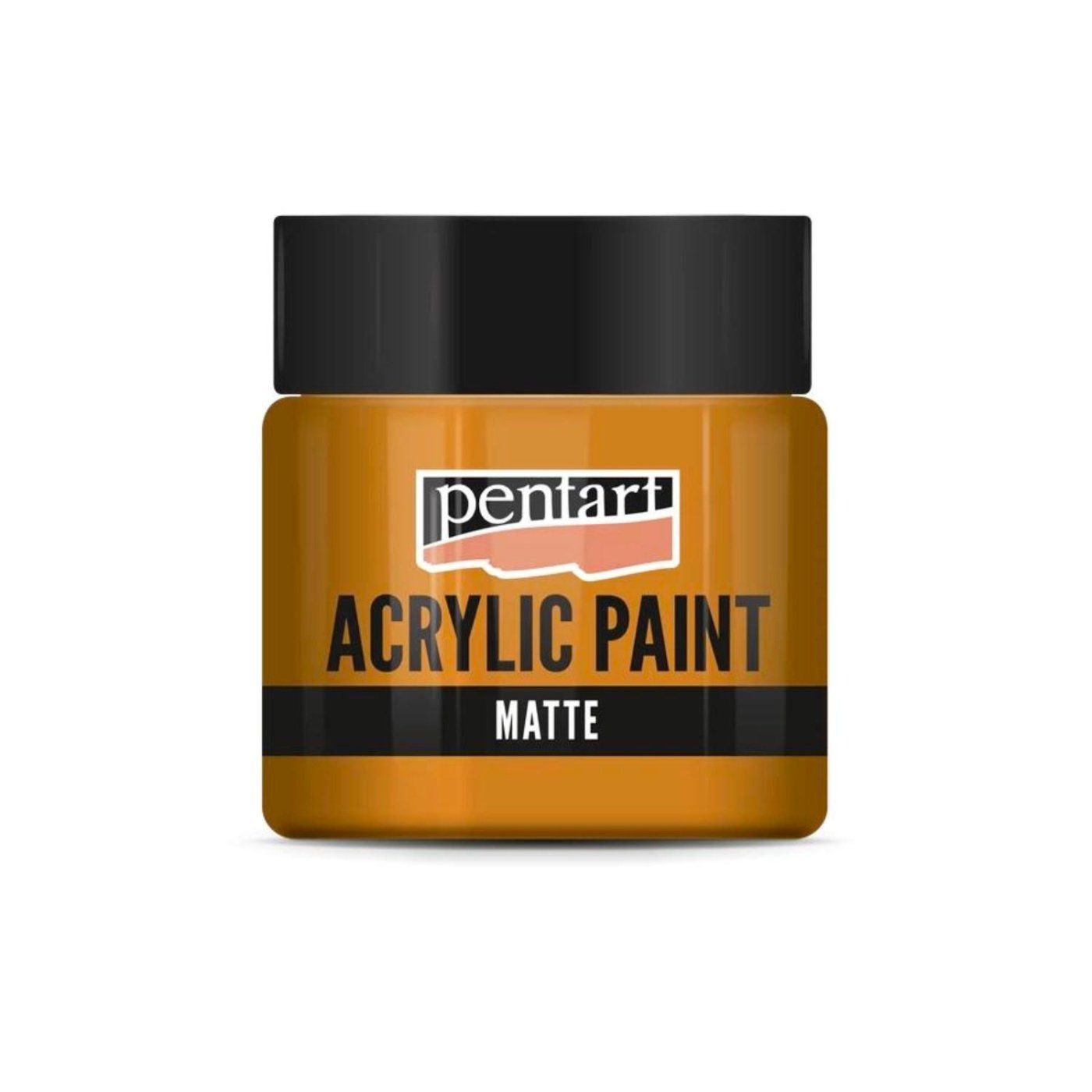 Akrylová barva matná 50 ml, pomerančová