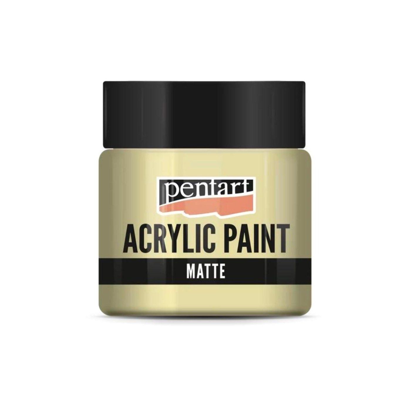 Akrylová barva matná 50 ml, mléčná káva