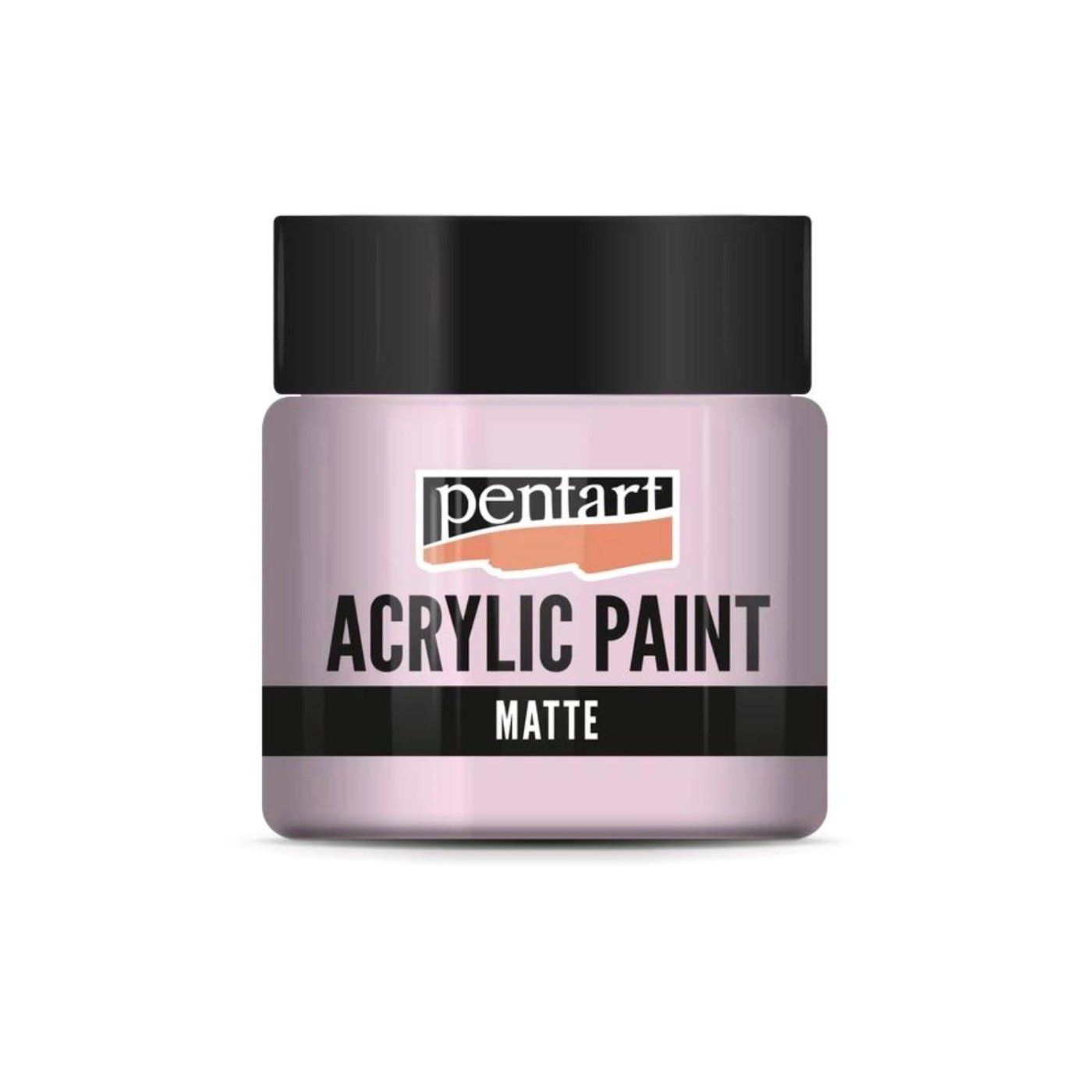 Akrylová barva matná 50 ml, country růžová
